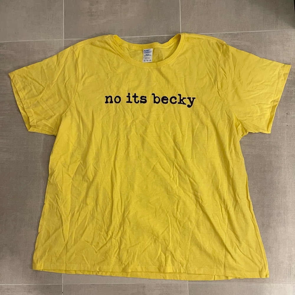 Taylor Swift Inspired Yellow Graphic Tee